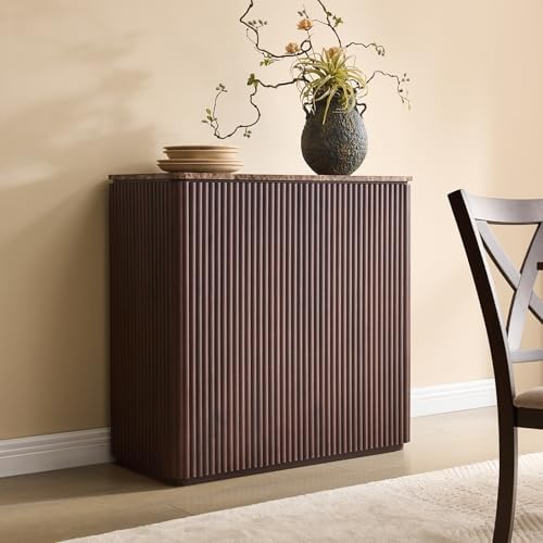 34" Fluted Sideboard Cabinet by DelArk