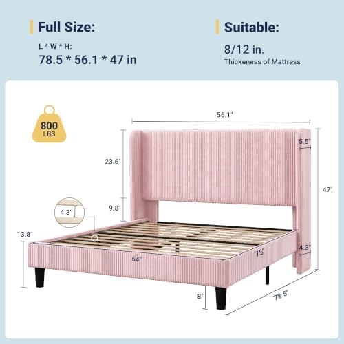 Allewie Full Size Platform Bed - Image 2