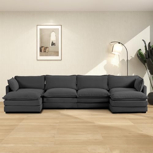 ROWHY 148'' Modular Sectional Cloud Couch by ROWHY