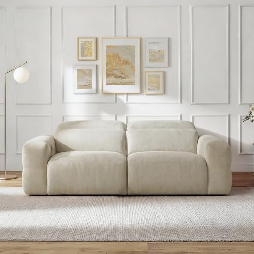 CHITA 92" Power Loveseat Recliner Sofa, Wall Hugger Reclining Sofa - Image 2