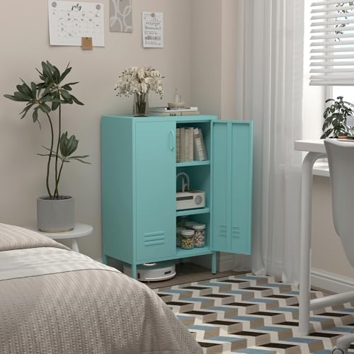 IRONFFICE Metal Accent Cabinet, Steel Cabinet Organizers and Storage, Metal - Image 2