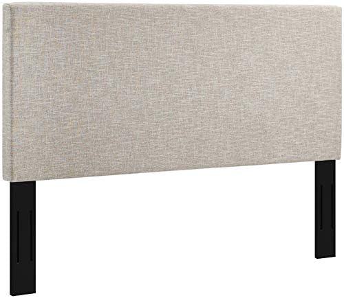 Modway Taylor Full/Queen Upholstered Linen Fabric Headboard - Image 4