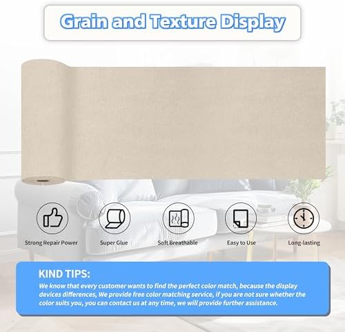 KING MOUNTAIN Couch Fabric Repair Patch, Fabric Patches - Image 2