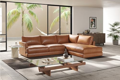 Valencia Serena 108" Full Leather Sectional Sofa - Image 2