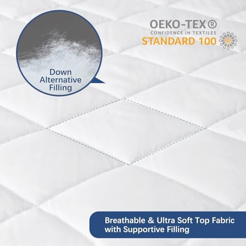 Waterproof Split Top King Mattress Pad Protector - Image 2
