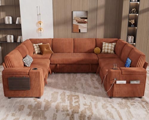 WEUP 111" Modular Sectional Sleeper Sofa - Image 2