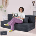 Folding Sofa Bed, Convertible Sleeper Chair Bed, Floor Sofa by HILERO