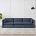 CHITA 112" Modular Sectional Sofa, 3 Seat Modular Couch by Unknown