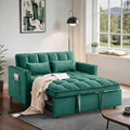 Sleeper Sofa Bed with Adjustable Backrest & Side Pockets by Unknown