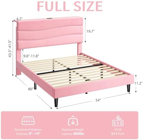 EnHomee Full Size Bed Frame - Image 2