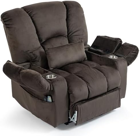 JIKFRIMA Big Man Recliner 500lbs Power Lift Recliner Chair by JIKFRIMA