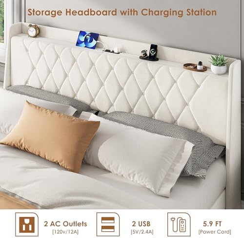 Garvee King Size Bed Frame - Image 6