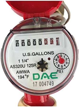 DAE AS320U-125RP 1-1/4" Hot Water Meter - Image 4