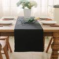 Dinning Table Runner 12 x 90 Inches Farmhouse Kitchen Coffee Burlap Table Runner by NATUS+WEAVER