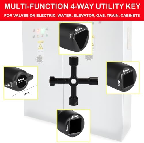 Manalete 32" Water Meter Key & Water Shut-Off Tool - Image 6