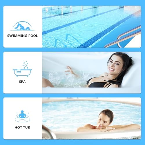 7 in 1 Pool Test Kit 150 Strips Pool Spa Test Strips - Image 5