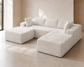 Boneless Couch Modular Sectional Sofa Cloud Couch by Cloud-LikeComfortYouCanFee