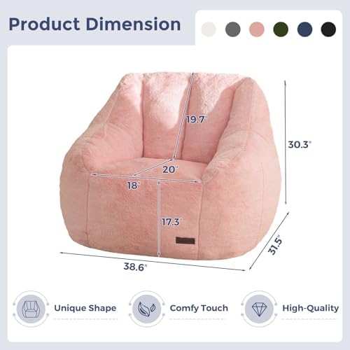 MAXYOYO Bean Bag Chair, Comfy Bean Bag Sofa - Image 2