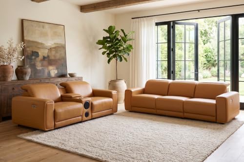 2 Pieces Power Recliner Sofa Set by Ocsttasofa