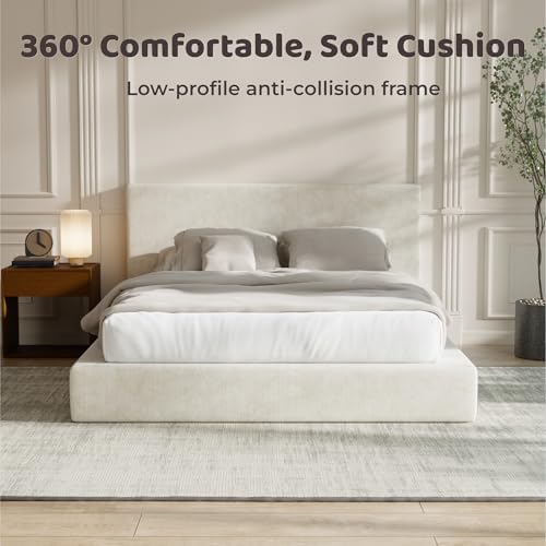 RECCI AirFrame King Size Upholstered Bed Frame - Image 5