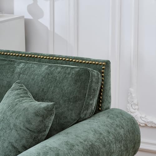 KEIKI 87" Oversized Chenille Sofa - Image 6