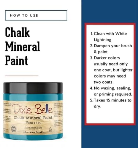 Dixie Belle Paint Company Chalk Mineral Paint - Image 3