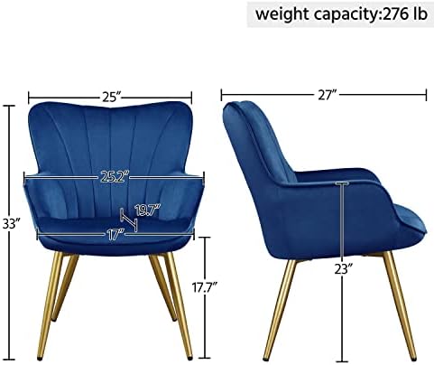 Yaheetech Accent Chair, Upholstered Armchair - Image 3