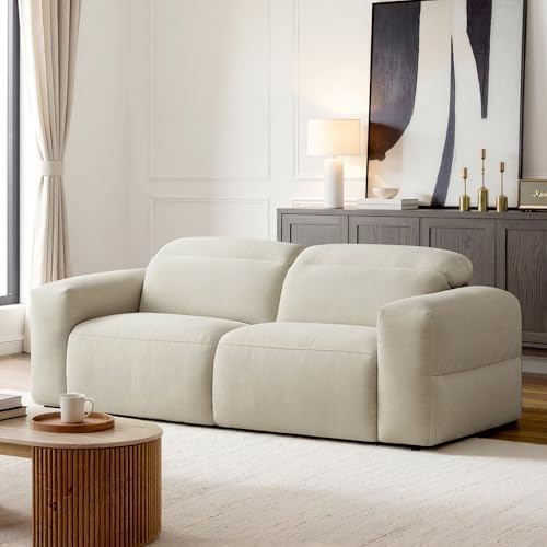 CHITA 92" Power Loveseat Recliner Sofa, Wall Hugger Reclining Sofa - Image 3