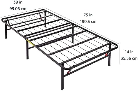 Amazon Basics Foldable Metal Platform Bed Frame - Image 3