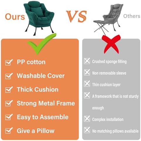 Lazy Chair, Comfy Reading Chair - Image 6