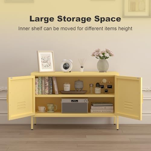 IRONFFICE Storage Cabinet, Metal Cabinet - Image 4