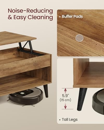 VASAGLE Lift Top Coffee Table - Image 6