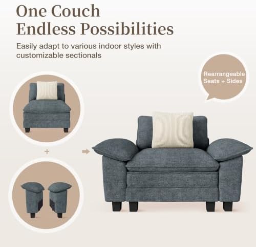 SUNSHINE VALLEY Modular Chaise Lounge Chair - Image 3