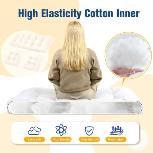 Wicker Furniture Cushions Outdoor, Patio Seat Chair Pads, Waterproof - Image 5