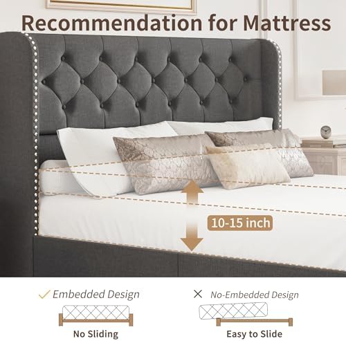 BRELTAM Queen Size Bed Frame - Image 6