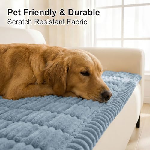 Smiry Couch Cover for Dogs, Non Slip Washable Sofa Protector for Pets - Image 4