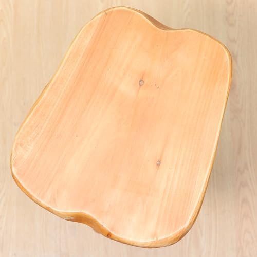 Brefhome 14.5" Tall Natural Cedar Wood Stool, Unique Tree Stump End Table - Image 2