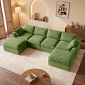 137" Cloud Couch Sectional Sofa by Unknown