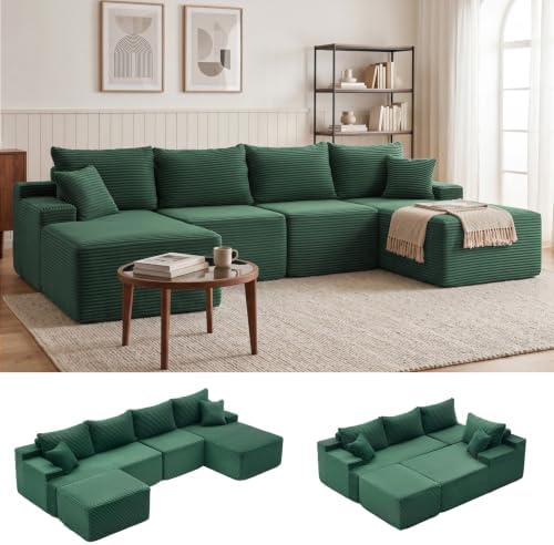 Mangodan Cloud Sectional Couch, Boneless Couches by Mangodan