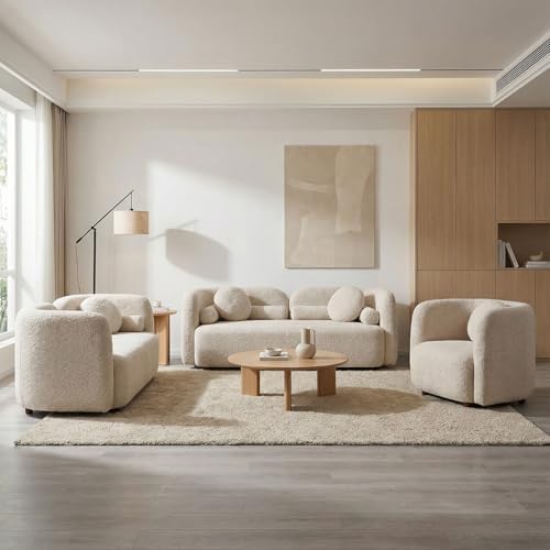 3-Piece Curved Couch Set - Image 6