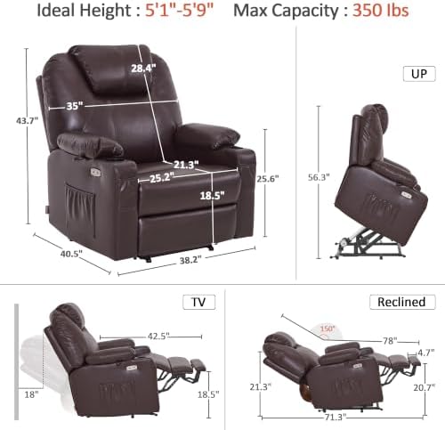 MCombo Power Lift Recliner Chair - Image 3