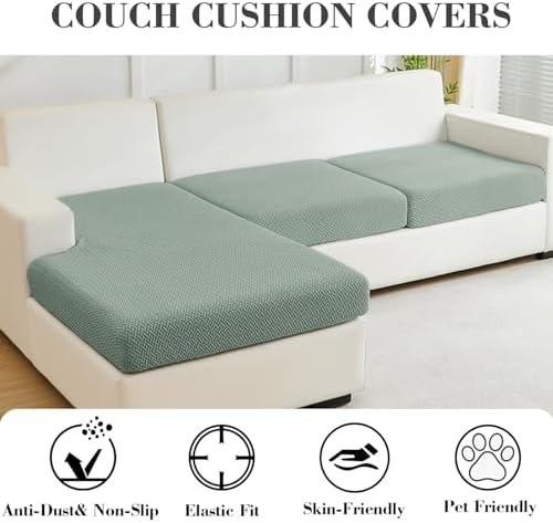 Sofa Covers Couch Covers for Sofa Pet Friendly Couch Cushion Covers Universal - Image 3