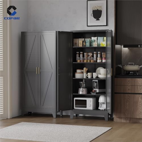 COFaR Metal Pantry Cabinet - Image 4
