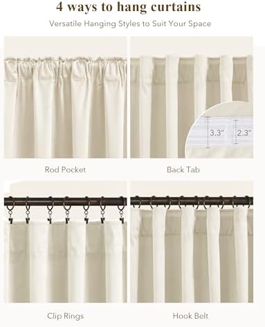 StangH Ivory White Velvet Curtains - Image 2