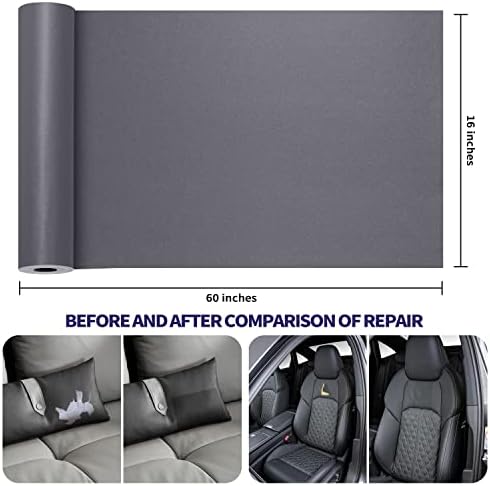 Leather Repair Patch Tape Kit, Self Adhesive Leather Repair - Image 3