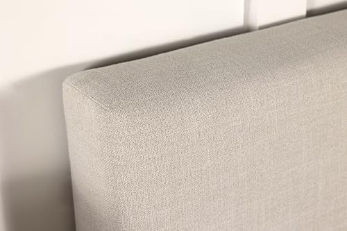 Coaster Pirro Eastern King Upholstered Panel Headboard, Sand 315980K - Image 6