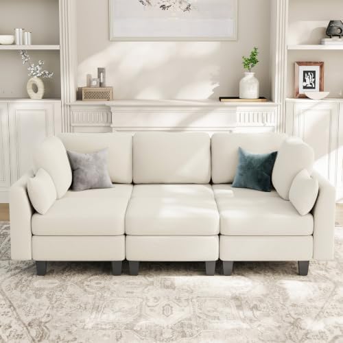 Sectional Sleeper Sofa, 6 Seaters Modular Sleeper Sofa Couch - Image 7