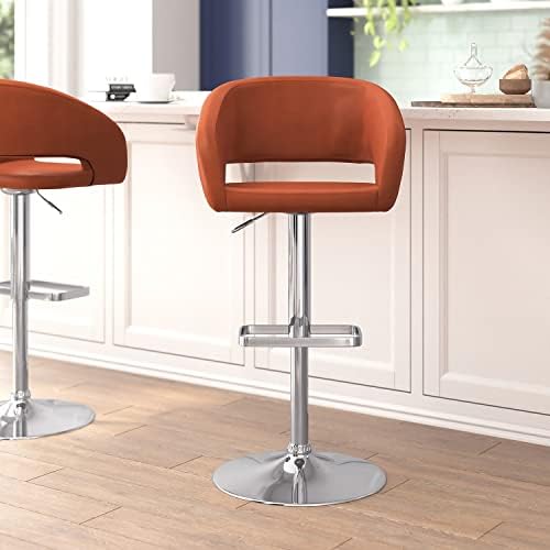 Flash Furniture Vinyl Adjustable Barstool - Image 2
