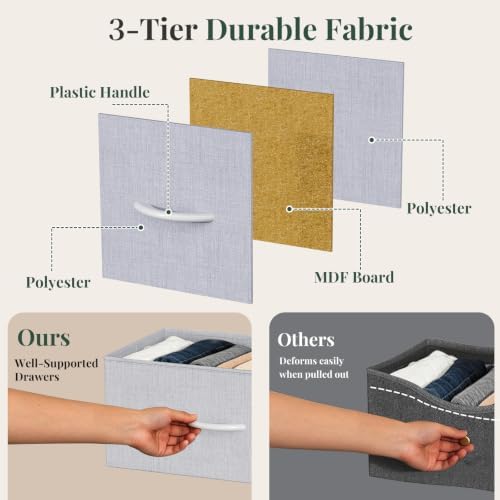 Fabric Dresser for Bedroom - Image 4