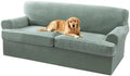 T Cushion Sofa Slipcover 3 Piece Sofa Covers by Turquoize